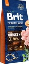 Brit Premium (Бріт Преміум) Dog Sport Сухий корм для активних собак з куркою img