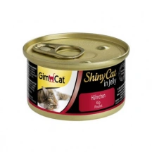 GimCat (ДжимКет) Shiny Cat Консерви з куркою для котів та кішок img