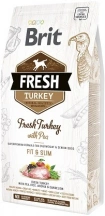 Brit Fresh (Брит Фреш) Light Fit Turkey & Pea Беззерновой корм для собак с избыточным весом с индейкой и горохом Brit Fresh (Бріт Фреш) Light Fit Turkey & Pea Беззерновий корм для собак з надмірною вагою з індичкою і горохом img