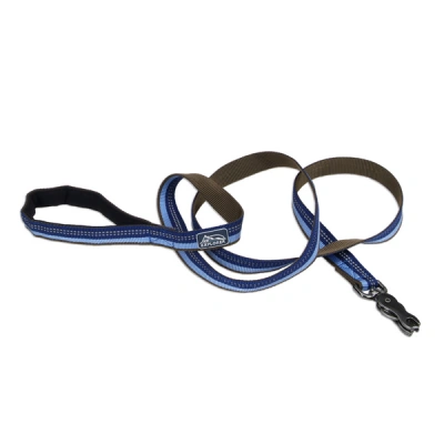 Coastal (Костал) K9 Explorer Повідець для собак світловідбиваючий, 2,5 см/1,8 м сапфіровий