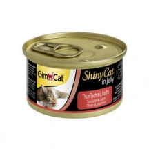 GimCat (ДжимКет) Shiny Cat Консерва для кішок з тунецем та лососем img