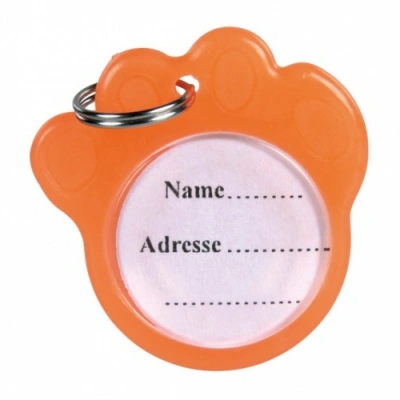 Trixie (Тріксі) Флюоресцентний адресник для собак у формі лапки