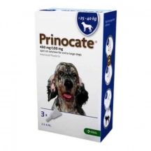 Prinocate (Прінокат) Краплі на холку від глистів, бліх і кліщів для собак 25-40 кг img