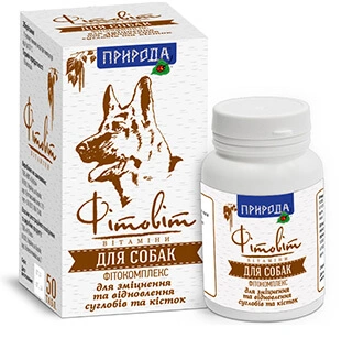 Природа Фітовіт Фітокомплекс для зміцнення та відновлення суглобів та кісток собак