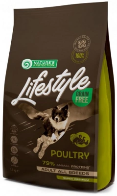 Natures Protection (Натур Протекшн) Lifestyle Grain Free Poultry Adult Беззерновий корм для собак з птахом