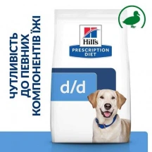 Hills (Хіллс) D/D Sensitivities Лікувальний корм для собак при алергії з качкою img