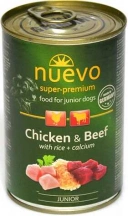 Nuevo (Нуево) Junior Консерви для цуценят з куркою, яловичиною, рисом та добавкою кальцію img