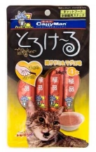 CattyMan (КеттіМен) Chicken & Tuna Рідкі ласощі з куркою та тунцем для котів та кішок img