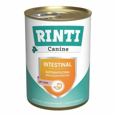 Rinti (Рінті) Canine Veterinary Intestinal Beef Дієтичний вологий корм з яловичиною для собак із захворюваннями ШКТ та підшлункової залози