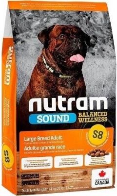 Nutram (Нутрам) S8 Sound Large Breed Adult Сухий корм для собак великих порід