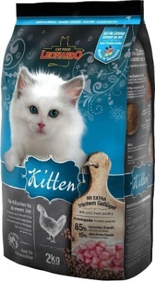 Leonardo (Леонардо) Kitten 400 гр Сухий корм для кошенят з куркою і рибою