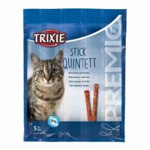 Trixie (Тріксі) PREMIO Quadro-Sticks Палички з лососем і фореллю для котів і кішок img