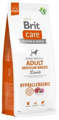 Brit Care (Бріт Кеа) Dog Hypoallergenic Adult Medium Breed Lamb Гіпоалергенний корм з ягням для дорослих собак середніх порід