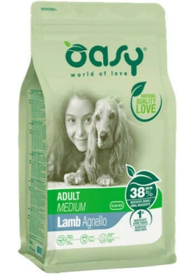Oasy (Озі) Lifestage Dog Adult Medium breed Lamb Сухий корм з ягням для дорослих собак середніх порід