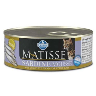 Farmina (Фарміна) Matisse Cat Mousse Sardine Консерви з сардиною для котів і кішок, мус