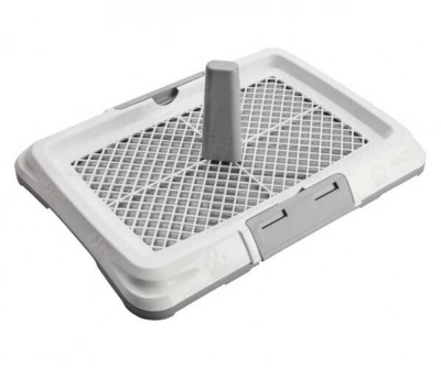 AnimAll (ЕнімАлл) Dog Toilet CNR-129 L Туалет для цуценят та собак під пелюшку з решіткою і стовпчиком