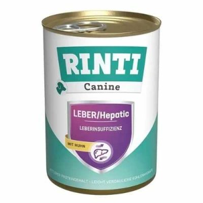 Rinti (Рінті) Canine Veterinary Hepatic Chicken Дієтичний вологий корм з куркою для собак із захворюваннями печінки