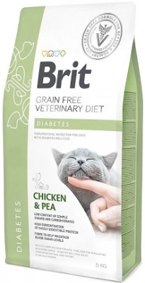Brit Veterinary Diet (Брит Ветеринари Диет) Diabets 2 кг Лечебный корм для кошек при сахарном диабете