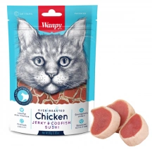 Wanpy (Ванпі) Cat Chicken Jerky & Codfish Sushi Ласощі суші з куркою та тріскою для котів і кішок img