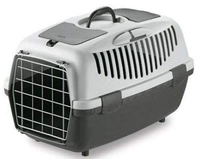 Stefanplast (Стефанпласт) Gulliver 3 Переноска з металевими дверима для собак і котів до 12 кг, сірий