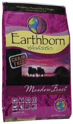 Earthborn (Ерсборн) Holistic Meadow Feast Lamb Meal 2,5 кг Корм ​​для собак з чутливим шлунком