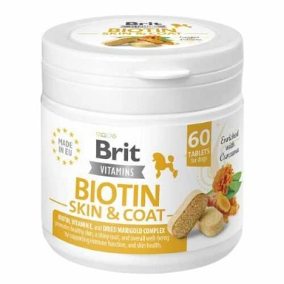 Brit (Бріт) Vitamins Biotin Skin & Coat Care Вітаміни для шкіри та шерсті собак