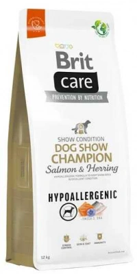 Brit Care (Бріт Кеа) Dog Hypoallergenic Show Champion Salmon & Herring Гіпоалергенний корм з лососем та оселедцем для виставкових собак