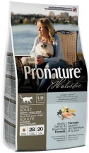 Pronature Holistic (Пронатюр Холістик) Adult Atlantic Salmon & Brown Rice Гіпоалергенний корм для дорослих котів і кішок з лососем і рисом