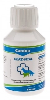 Canina (Каніна) Herz Vital Добавка для профілактики захворювань серця у дорослих собак та котів 100 мл