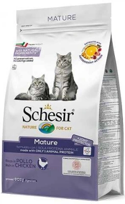 Schesir (Шезір) Cat Mature Сухий монопротеїновий корм для літніх котів і кішок