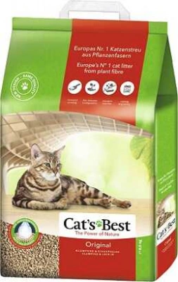 Cat's Best (Кетс Бест) Eko Plus (Original) Деревний наповнювач для котячого туалету 4,3 кг