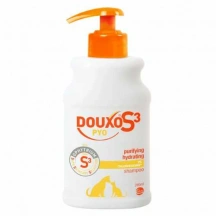 Ceva Douxo (Сева Дуксо) S3 PYO Shampoo Антимикробный и противогрибковый шампунь для ухода за поврежденной кожей собак и кошек Ceva Douxo (Сева Дуксо) S3 PYO Shampoo Антимікробний і протигрибковий шампунь для догляду за пошкодженою шкірою собак і котів img