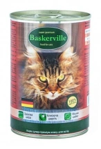 Baskerville (Баскервіль) Консерви для котів та кішок з куркою та серцем img