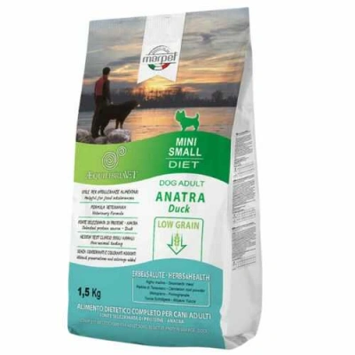 Marpet (Марпет) AequilibriaVET Dog Adult Mini & Small Low Grain Duck Низькозерновий сухий корм з качкою для дорослих собак дрібних порід