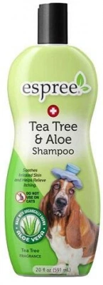 Espree (Еспрі) Tea Tree & Aloe Shampoo Тарапевтичний шампунь з олією чайного дерева та алое вера для собак 591 мл