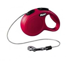 Flexi (Флекси) Cat XS Поводок-рулетка для кошек с весом до 8 кг, трос, 3 м, крассный img