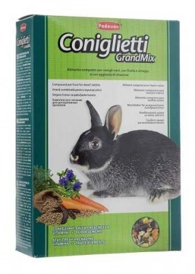 Padovan (Падован) Grandmix Сoniglietti Корм ​​повноцінний для кроликів 20 кг
