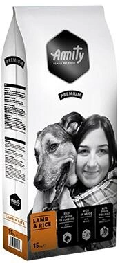 Amity (Аміті) Lamb & Rice 3 кг Дієтичний корм для собак з ягням і рисом