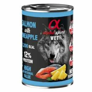 Alpha Spirit (Альфа Спіріт) Dog Adult Salmon & Pineapple Вологий корм з лососем і ананасом для дорослих собак різних порід