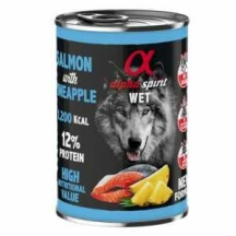 Alpha Spirit (Альфа Спіріт) Dog Adult Salmon & Pineapple Вологий корм з лососем і ананасом для дорослих собак різних порід img
