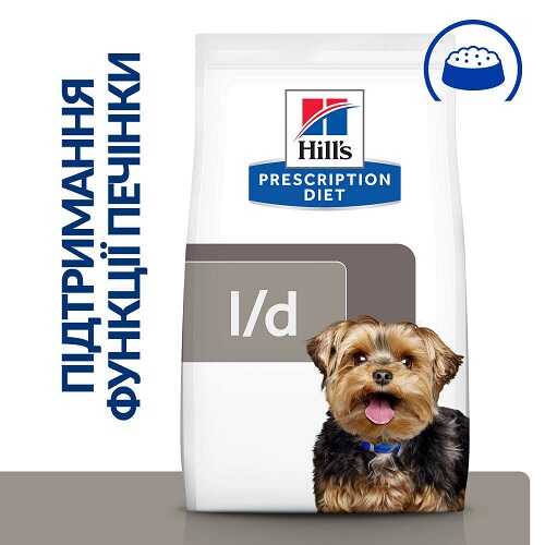 Лечебный сухой корм Hill’s Prescription Diet Canine l/d Hepatic Health Лечебный сухой корм Hill’s Prescription Diet Canine l/d Hepatic Health