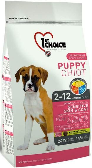 Сухий корм 1st Choice (Фест Чойс) Puppy Sensitive Skin & Coat Корм