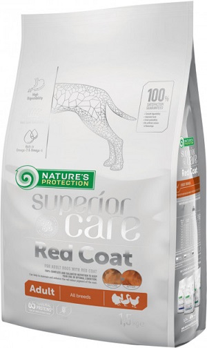 Сухой корм Nature's Protection Superior Care Red Coat Adult All Breeds Poutry