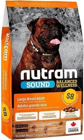 Сухий корм Nutram (Нутрам) S8 Sound Large Breed Adult