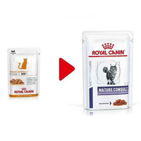 Дієтичний вологий корм Royal Canin Mature Consult