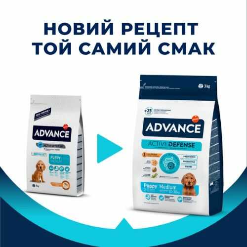 Сухой корм Advance (Адванс) Medium Puppy