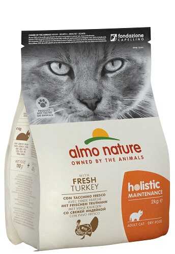 Сухий корм Almo Nature Holistic Cat With Fresh Meat Turkey 