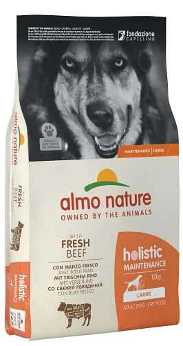 Сухой корм Almo Nature Holistic With Fresh Meat Large Adult Beef