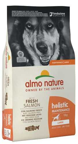 Сухий корм Almo Nature Holistic With Fresh Meat Large Adult Salmon 