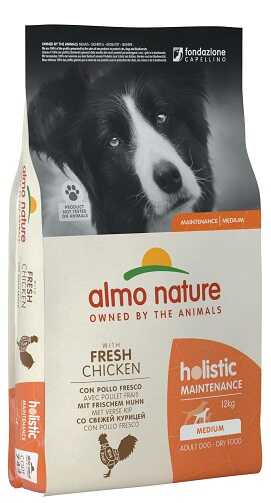 Сухий корм Almo Nature Holistic With Fresh Meat Medium Adult Chicken